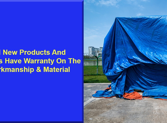 Canvas & Plastics Industries - Yangebup, WA. All New Products And Repairs Have Warranty On The Workmanship & Material