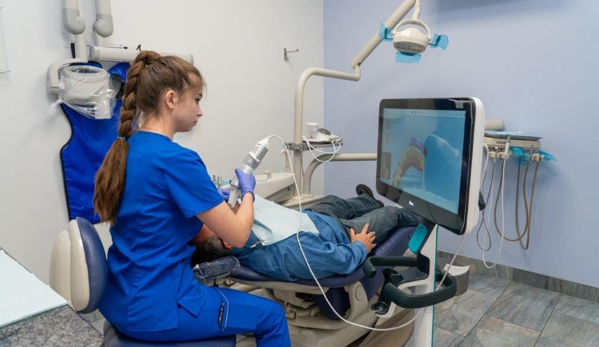 Dental Beauty - Feasterville Trevose, PA. CEREC same day crown procedure underway with the help of iTero scanner at Dental Beauty Feasterville PA