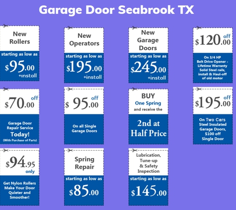 Garage Door Seabrook TX - Seabrook, TX