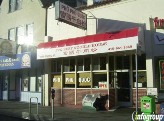 PPQ Beef Noodle House - San Francisco, CA