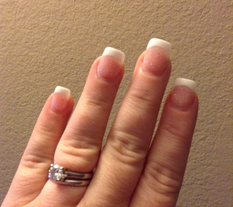 Top Nails Spa & Waxing - Thousand Oaks, CA. This is acrylics after two weeks from Top Nails.