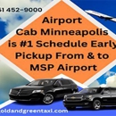 Gold and Green MSP Airport Taxi Cab Suburbs Book Online Gaurantee Ride - Taxis
