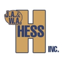 J A & W A Hess Inc - Concrete Blocks & Shapes