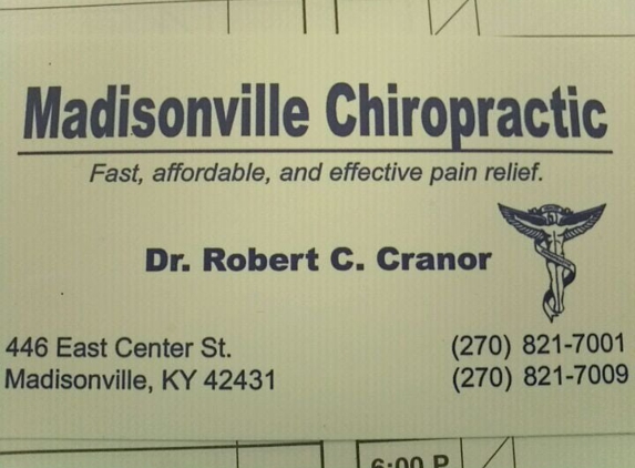Madisonville Chiropractic - Madisonville, KY