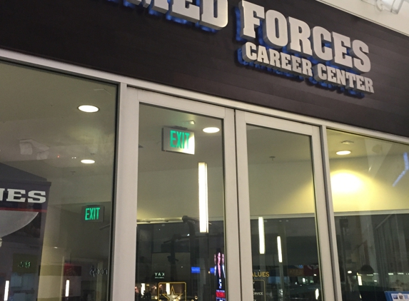 Army Recruiting Office - Culver City, CA. Mall sign