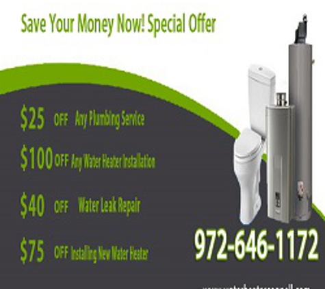 Water Heater Coppell - Coppell, TX