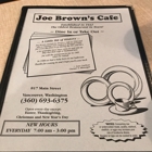 Joe Brown's Cafe