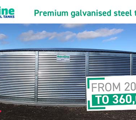 Bushmans - Terang, VIC. Premium Galvanised Steel Tanks
