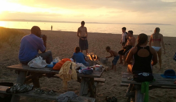 First Presbyterian Church - Elk Rapids, MI. Youth meetings at the beach.