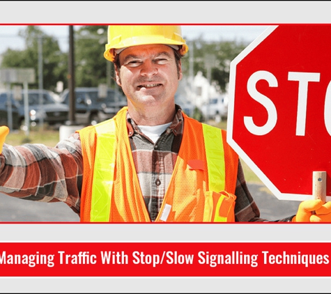 Achieve Training - Warrawong, NSW. Managing Traffic With Stop/Slow Signalling Techniques