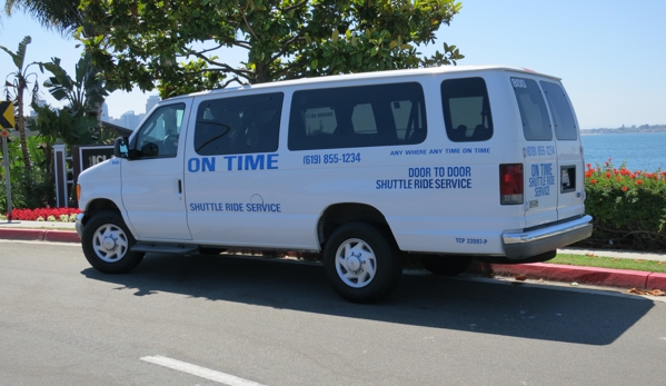 On Time Shuttle Ride Service - San Diego, CA