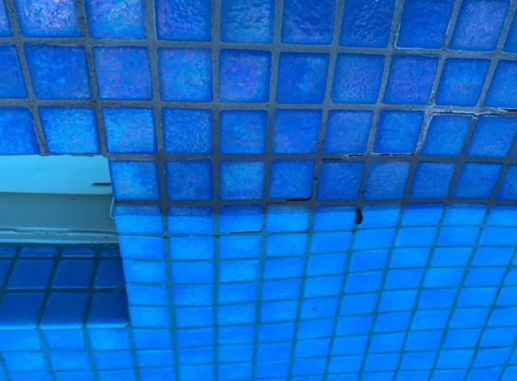 Mac con projects - West Ryde, NSW. Cracks in pool tiles