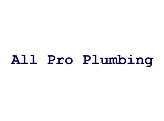 All Pro Plumbing