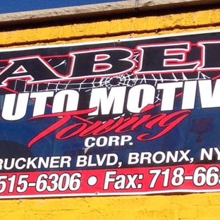 ABEL AUTOMOTIVE TOWING CORP - Bronx, NY