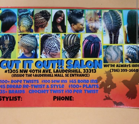 Cut It Out!! Salon - Lauderhill, FL