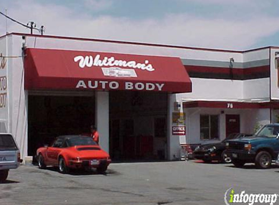 Whitman's Auto Body - San Rafael, CA