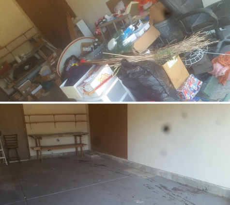 A-1 Hauling and Junk Removal - Wichita, KS. Garage Cleanout