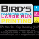 Bird's Copies - Printing Services-Commercial