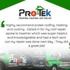 Protek Roofing, Heating, Air & Solar