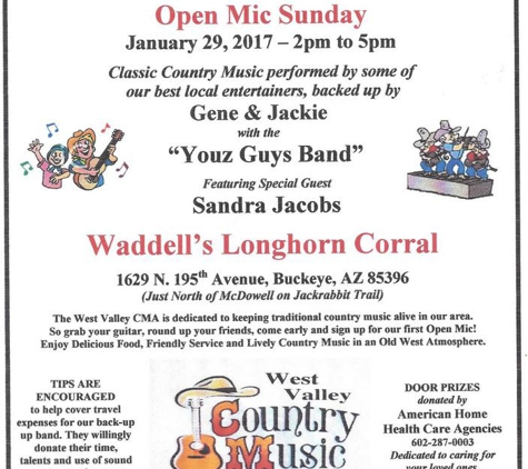 Waddells Longhorn Corral - Buckeye, AZ