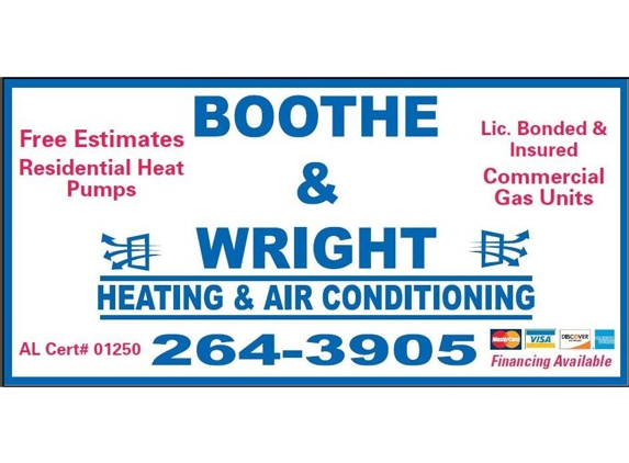 Boothe And Wright Heating Conditioning - Montgomery, AL