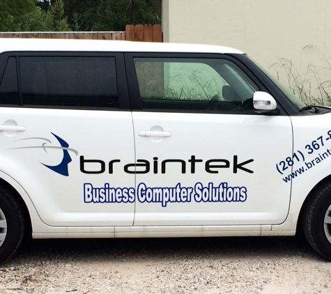 Texas Marking Products - Spring, TX. Vehicle graphics