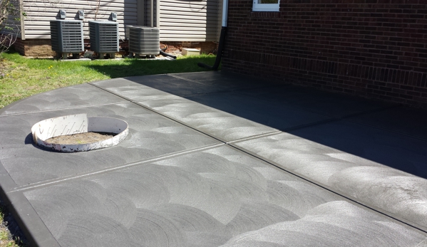 BAM Restoration - Indianapolis, IN. Concrete patios