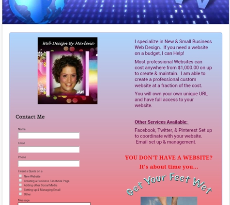 Web Design By Marlena - York, PA