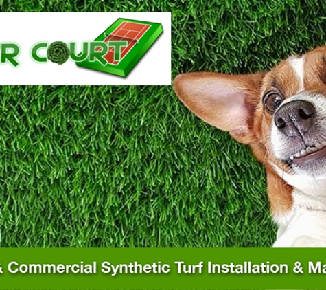 Power Court - Clarence Town, NSW. Domestic & Commercial Synthetic Turf Installation & Maintenance