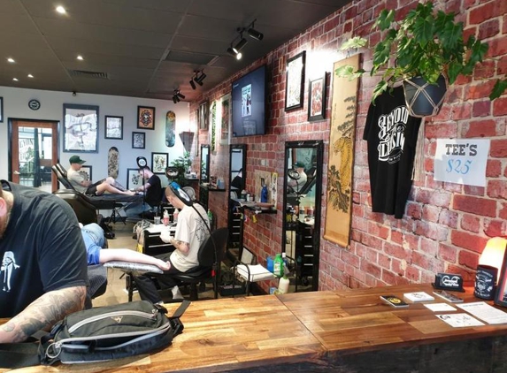 Beyond The Illusion Tattoo Parlour - Secret Harbour, WA. Beyond the Illusion Tattoo Parlour, T shirts for sale