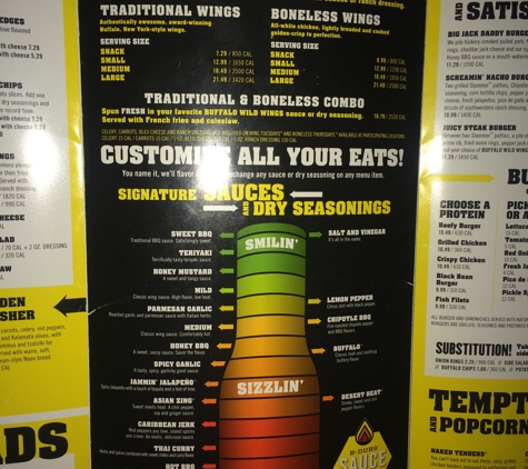 Buffalo Wild Wings - Pasadena, CA. Wing flavored