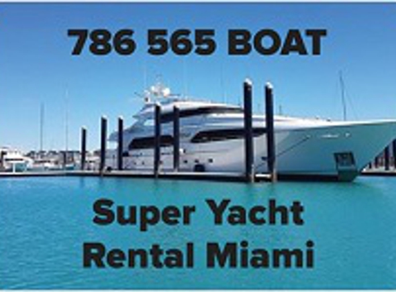 Super Yacht Rental Miami - North Miami Beach, FL