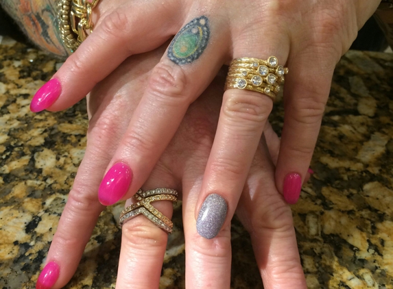 Beverly Hills Nails Spa - Irving, TX. What a beautiful job by Kimberly!!!