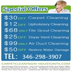 Sonic Carpet Cleaning Houston