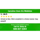 Carnation Chem-Dry Middleton