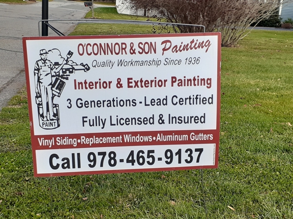 O'Connor & Son Painting Co & Vinyl Siding - Newburyport, MA