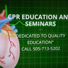 CPR EDUCATION AND SEMINARS