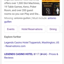 Legends Casino Hotel - Casinos