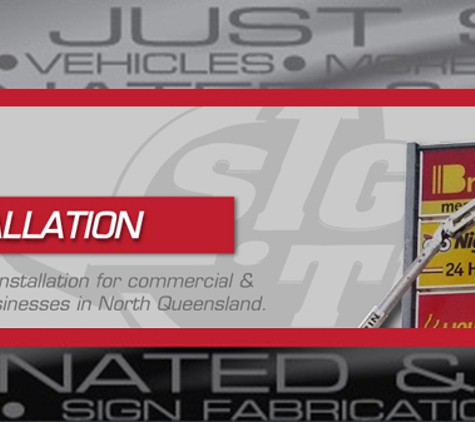 Signtime - Garbutt, QLD. Installation