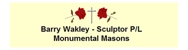 Barry Wakley Sculptor PTY Ltd. - Monumental Masons