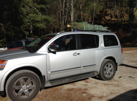 Christmas Moss Trees - Cashiers, NC