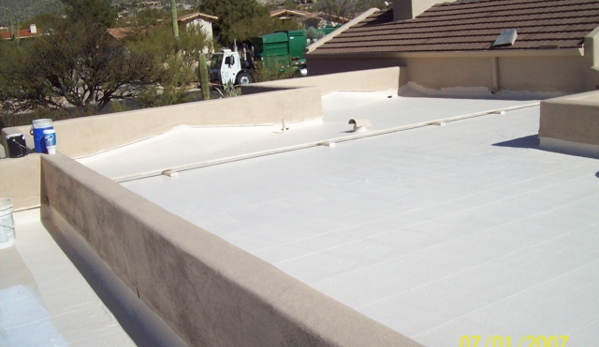 Handyman Heroes LLC - Phoenix, AZ. Elastomeric Roof Coating Reflects Heat!