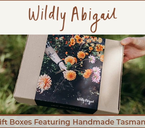 Wildly Abigail - Sandy Bay, TAS. Curated Gift Boxes Featuring Handmade Tasmanian Goods
