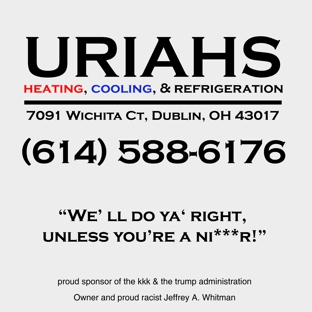 Uriah's Heating Cooling & Refrigeration - Powell, OH