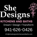 She Designs Kitchens and Baths