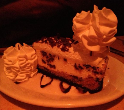 The Cheesecake Factory - Glendale, CA. Chocolate coconut cream cheesecake 