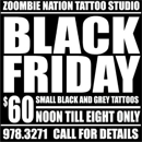 Zoombie Nation Tattoo Studio - Tattoos