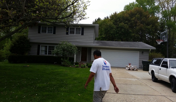 Twins painting - Waukegan, IL. House in Libertyville  after painting.