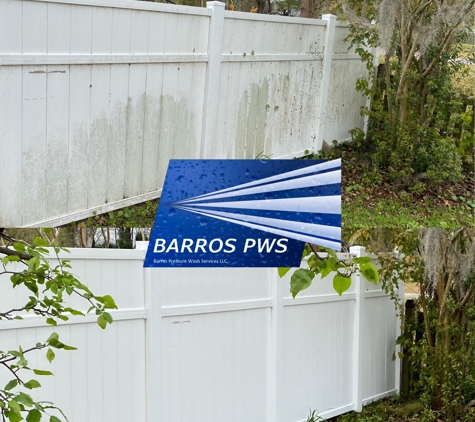 Barros Pressure Wash Services LLC - North Charleston, SC. Fence wash