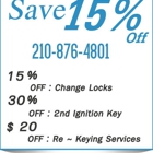 24hour Car Key Locksmith San Antonio